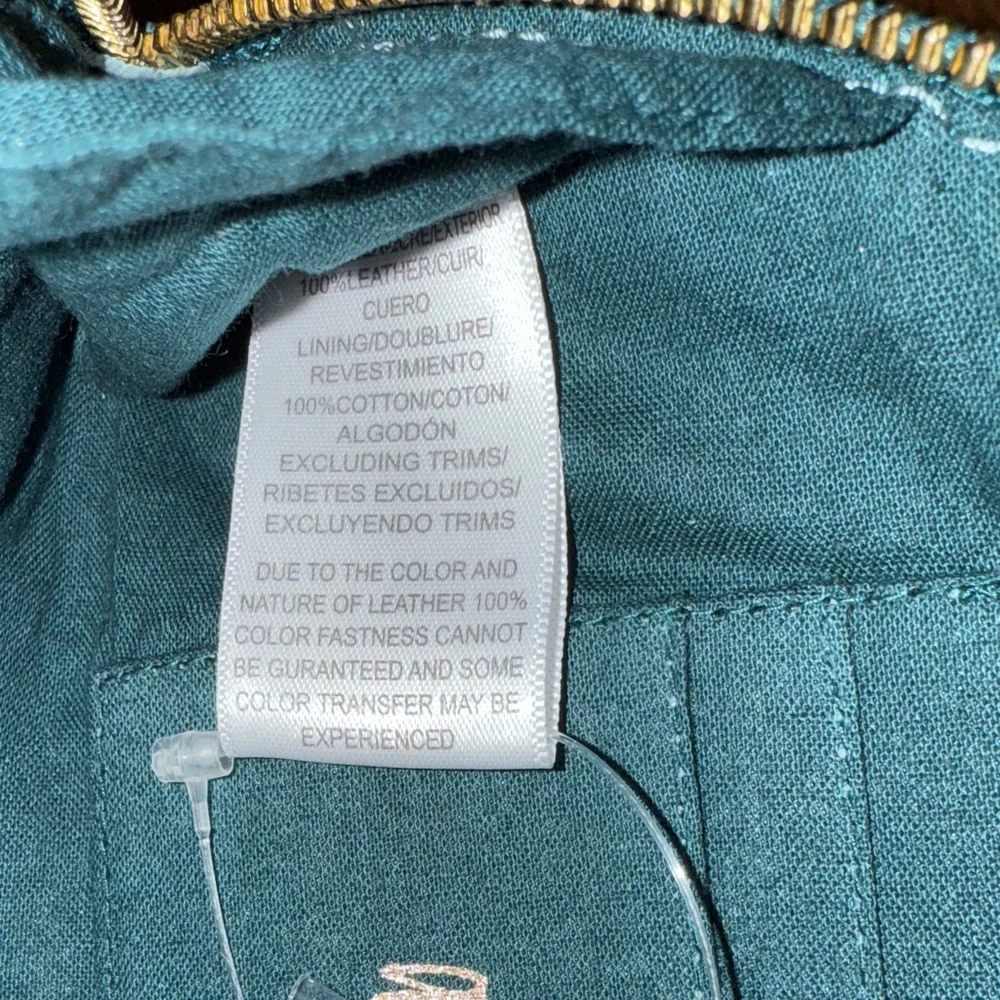 NWT Anthropologie x Anna Harlow Russo Floral Embroidered “M” Clutch with Tassel - Picture 7 of 7